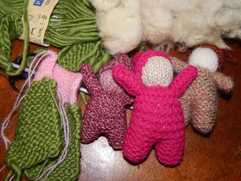 gnome tricoté