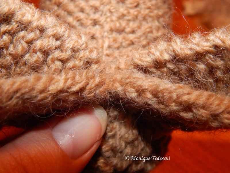 lapin tricoté